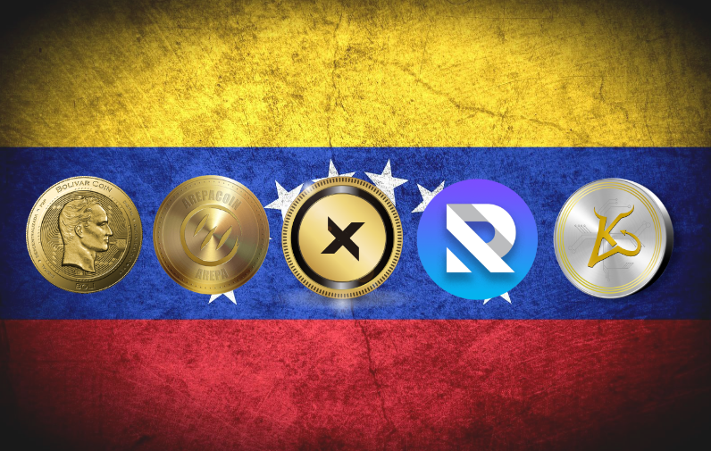 Las 8 criptomonedas venezolanas