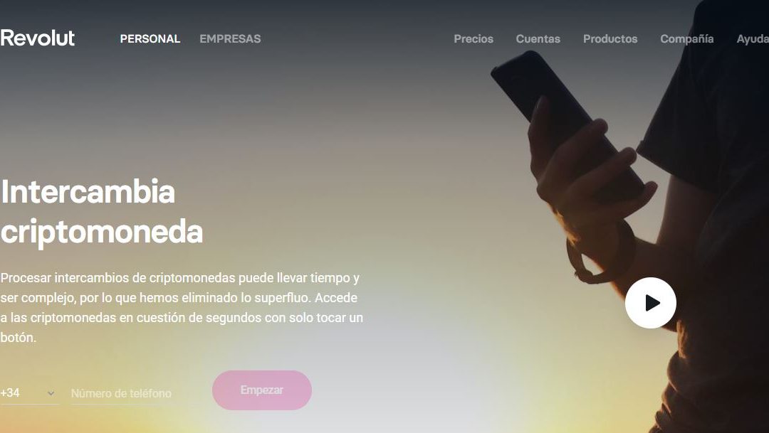 Revolut inicia mercado de criptomonedas para usuarios estándar